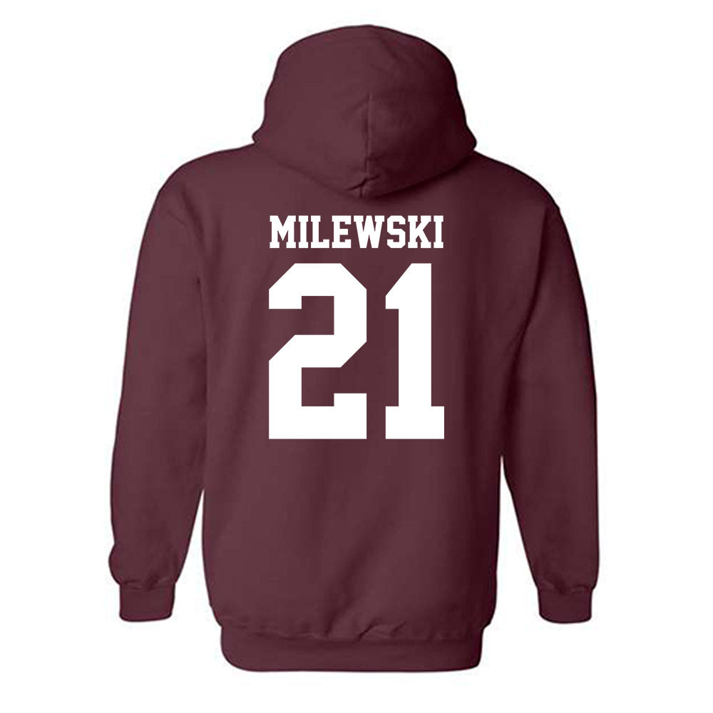 Mississippi State - NCAA Baseball : Kevin Milewski - Classic Shersey Hooded Sweatshirt-1