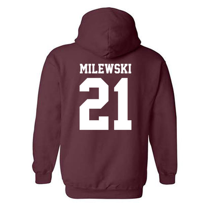 Mississippi State - NCAA Baseball : Kevin Milewski - Classic Shersey Hooded Sweatshirt-1