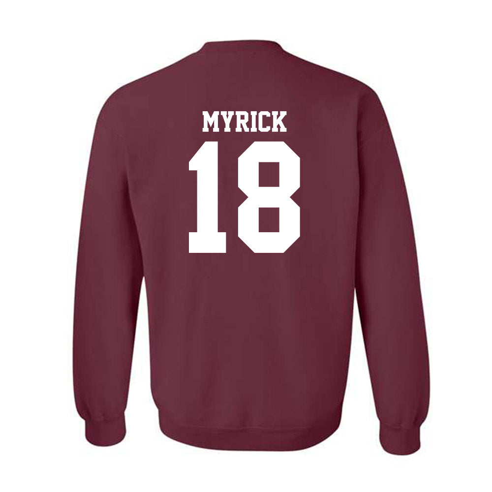 Mississippi State - NCAA Women's Volleyball : Lauren Myrick - Classic Shersey Crewneck Sweatshirt-1