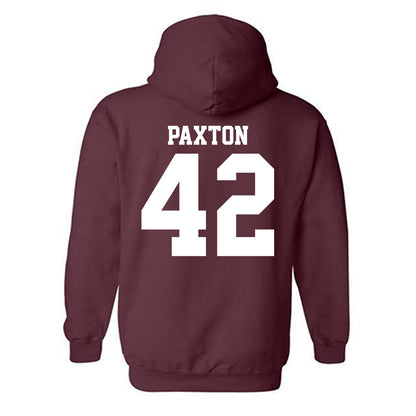 Mississippi State - NCAA Football : Sam Paxton - Classic Shersey Hooded Sweatshirt-1