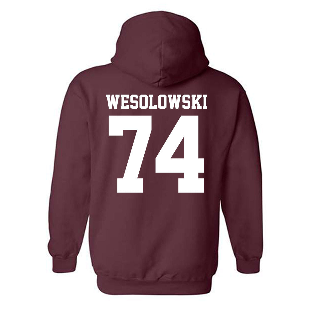 Mississippi State - NCAA Softball : Ella Wesolowski - Classic Shersey Hooded Sweatshirt-1