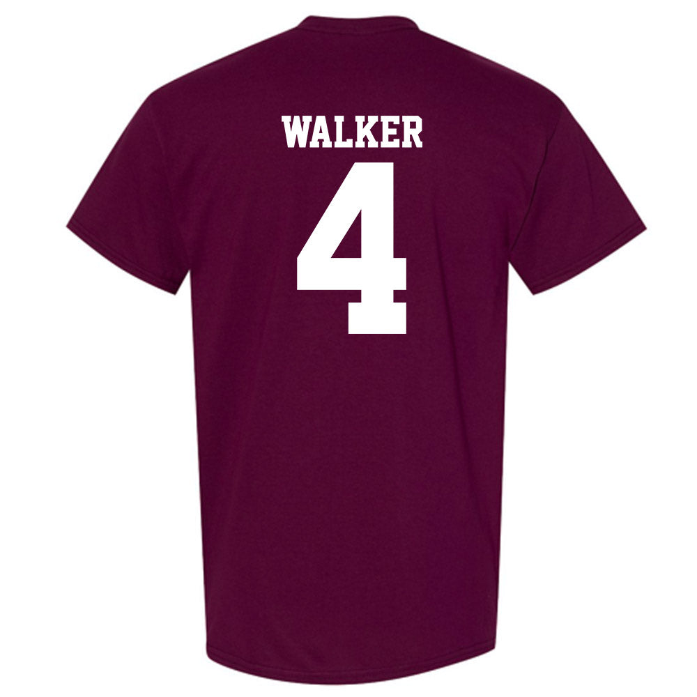 Mississippi State - NCAA Men's Basketball : Brandon Walker - Classic Shersey T-Shirt-1