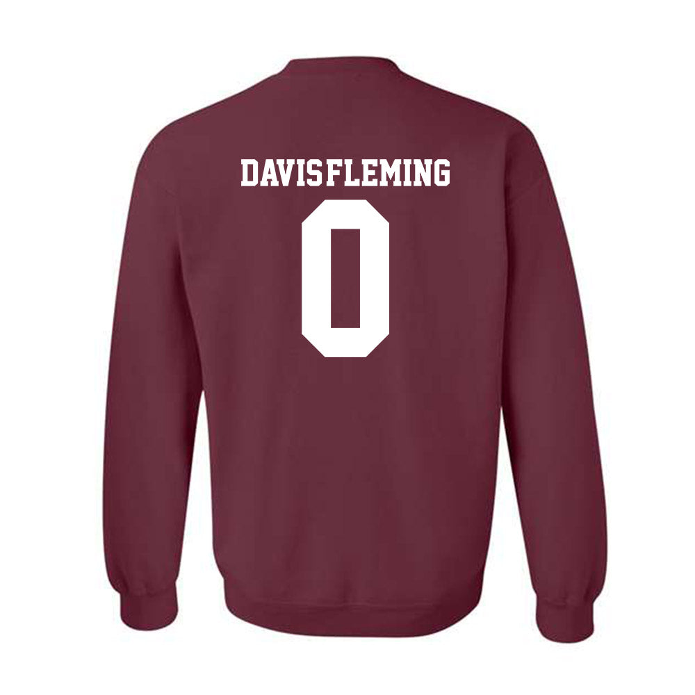 Mississippi State - NCAA Men's Basketball : Jamarion Davis-Fleming - Classic Shersey Crewneck Sweatshirt-1