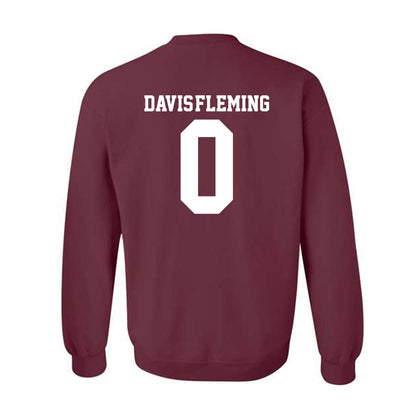 Mississippi State - NCAA Men's Basketball : Jamarion Davis-Fleming - Classic Shersey Crewneck Sweatshirt-1