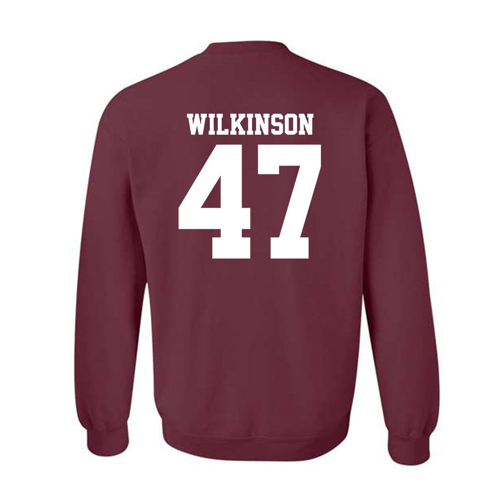 Mississippi State - NCAA Football : William Wilkinson - Classic Shersey Crewneck Sweatshirt-1