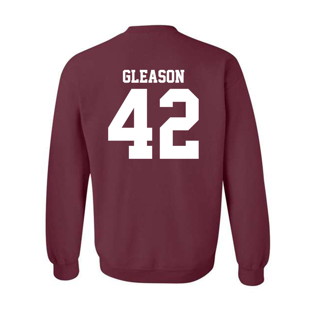 Mississippi State - NCAA Baseball : Jack Gleason - Classic Shersey Crewneck Sweatshirt-1