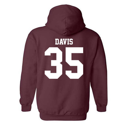 Mississippi State - NCAA Baseball : Ben Davis - Classic Shersey Hooded Sweatshirt-1