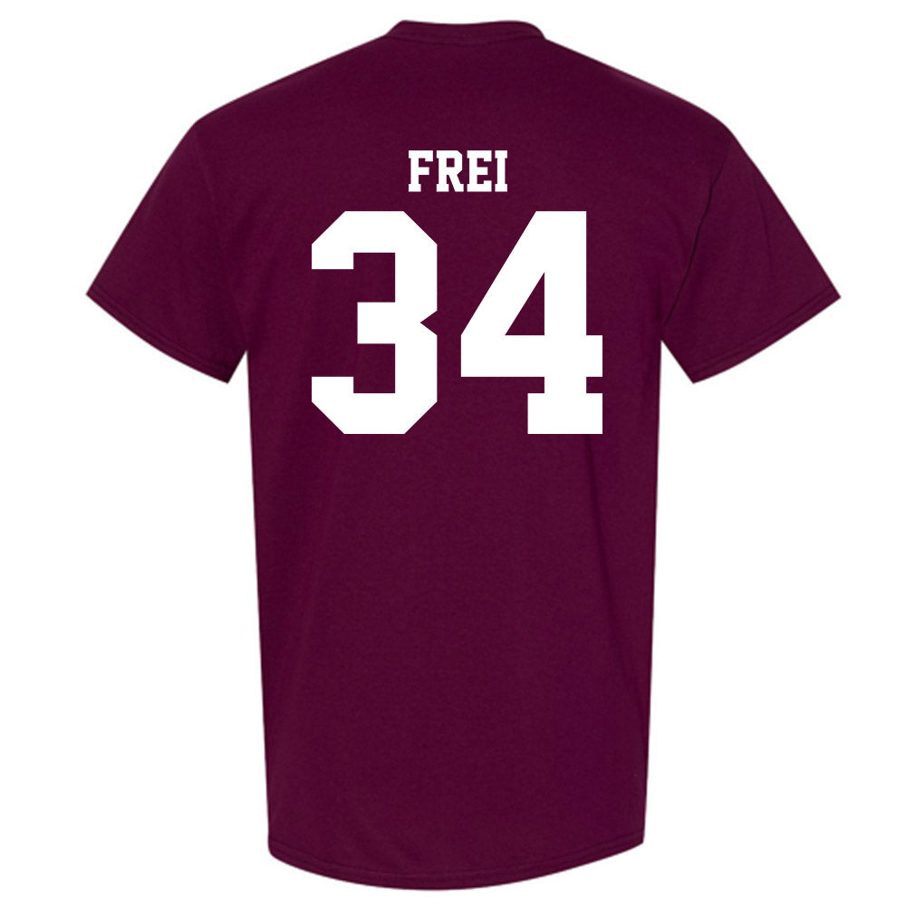 Mississippi State - NCAA Baseball : Gehrig Frei - Classic Shersey T-Shirt-1