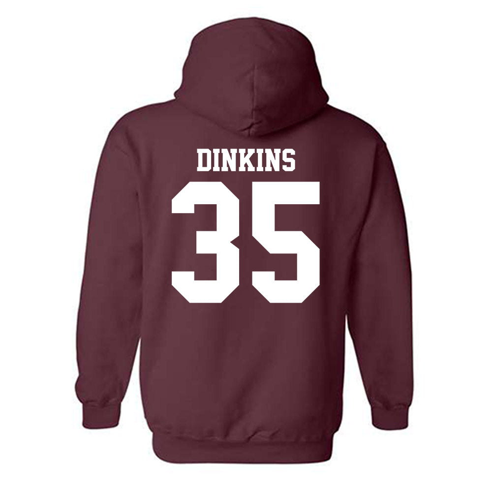 Mississippi State - NCAA Football : Kalvin Dinkins - Classic Shersey Hooded Sweatshirt-1