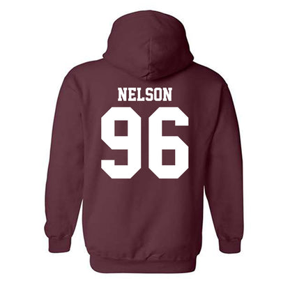Mississippi State - NCAA Football : John Nelson - Classic Shersey Hooded Sweatshirt-1