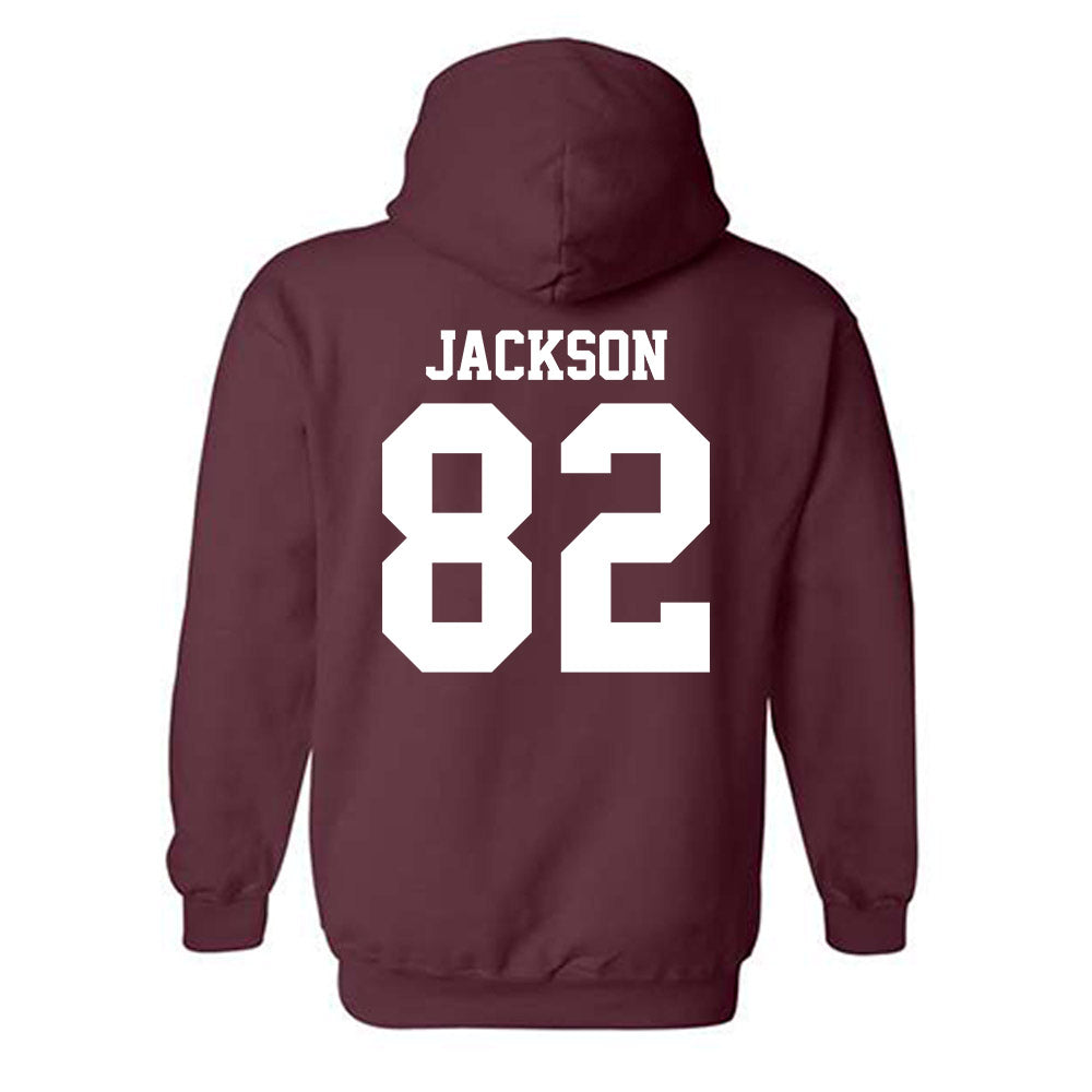 Mississippi State - NCAA Football : Davian Jackson - Classic Shersey Hooded Sweatshirt-1