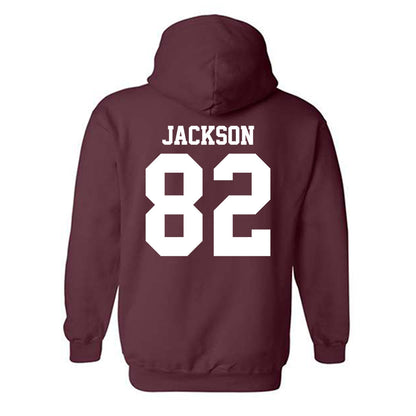 Mississippi State - NCAA Football : Davian Jackson - Classic Shersey Hooded Sweatshirt-1