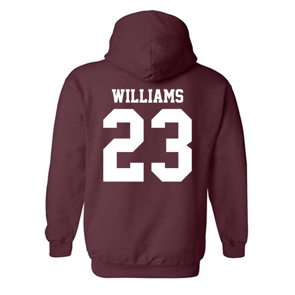 Mississippi State - NCAA Football : Trevion Williams - Classic Shersey Hooded Sweatshirt-1