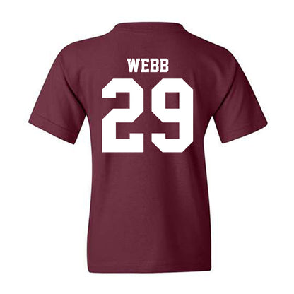 Mississippi State - NCAA Baseball : Maddox Webb - Classic Shersey Youth T-Shirt-1