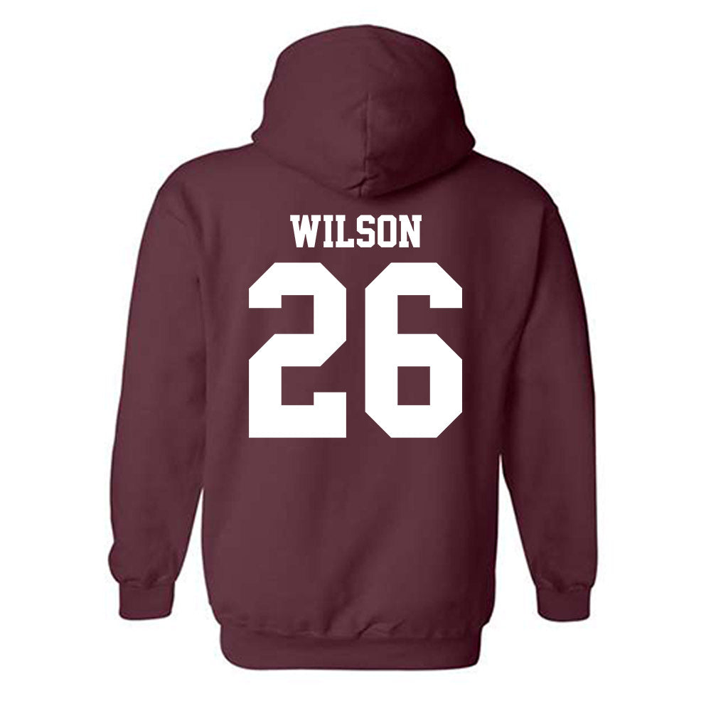 Mississippi State - NCAA Football : Kolin Wilson - Classic Shersey Hooded Sweatshirt-1