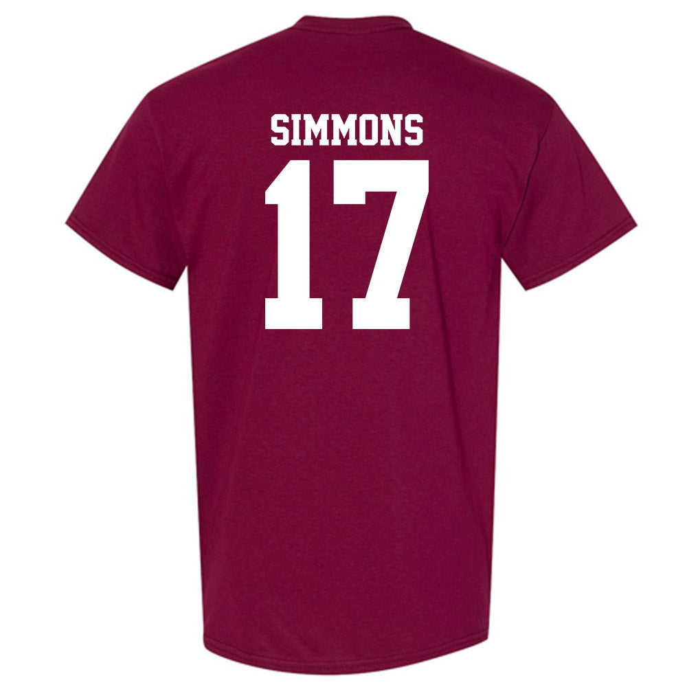 Mississippi State - NCAA Baseball : Stone Simmons - Classic Shersey T-Shirt-1