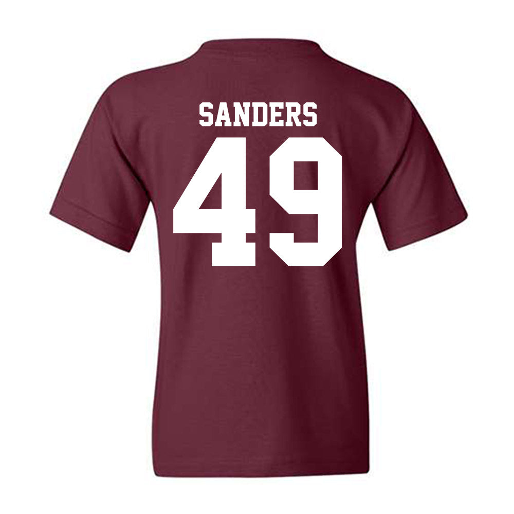 Mississippi State - NCAA Baseball : Gatlin Sanders - Classic Shersey Youth T-Shirt-1