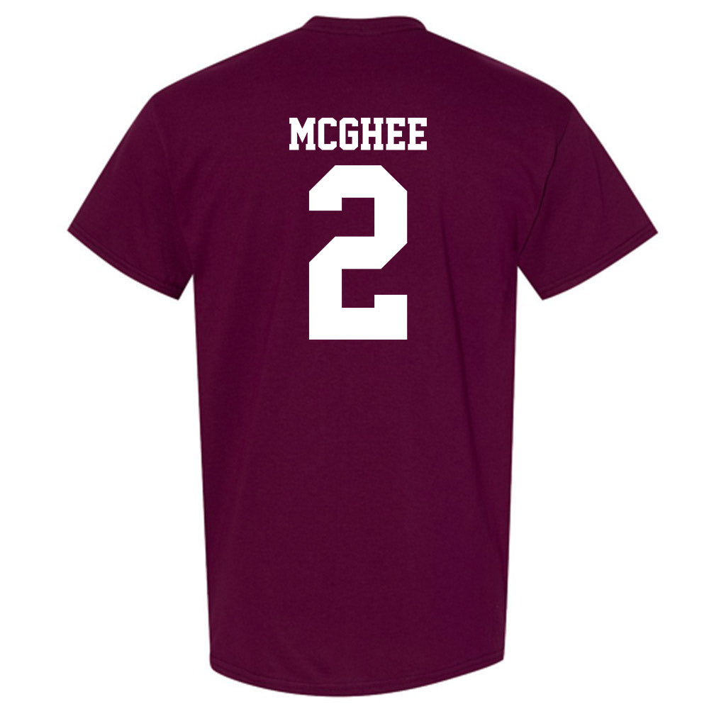 Mississippi State - NCAA Men's Basketball : Jaborri Mcghee - Classic Shersey T-Shirt-1