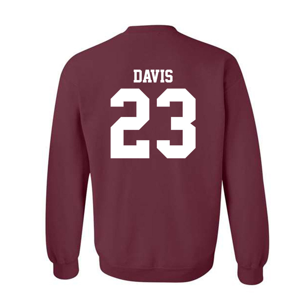 Mississippi State - NCAA Football : SetH Davis - Classic Shersey Crewneck Sweatshirt-1