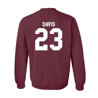 Mississippi State - NCAA Football : SetH Davis - Classic Shersey Crewneck Sweatshirt-1