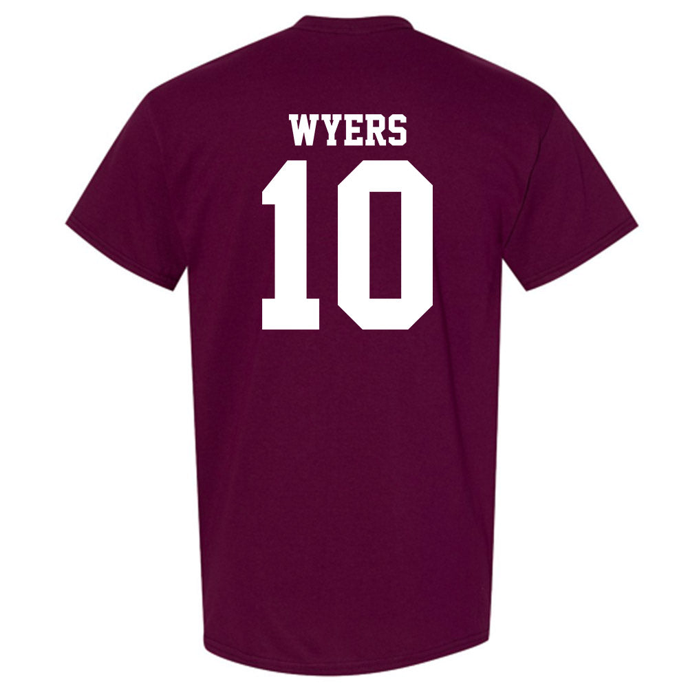 Mississippi State - NCAA Baseball : Drew Wyers - Classic Shersey T-Shirt-1