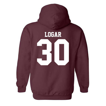 Mississippi State - NCAA Baseball : Jackson Logar - Classic Shersey Hooded Sweatshirt-1