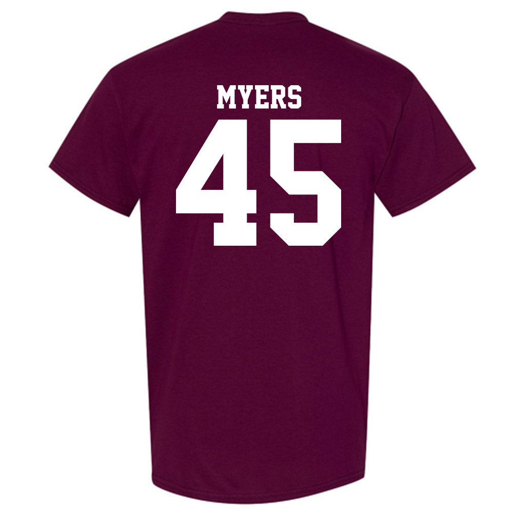 Mississippi State - NCAA Football : Ethan Myers - Classic Shersey T-Shirt-1