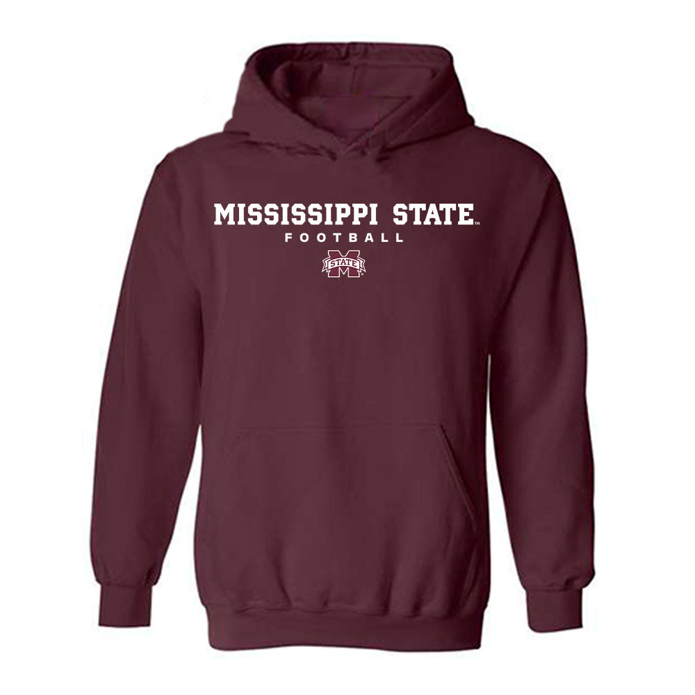 Mississippi State - NCAA Football : Jykeveous Hibbler - Classic Shersey Hooded Sweatshirt-0
