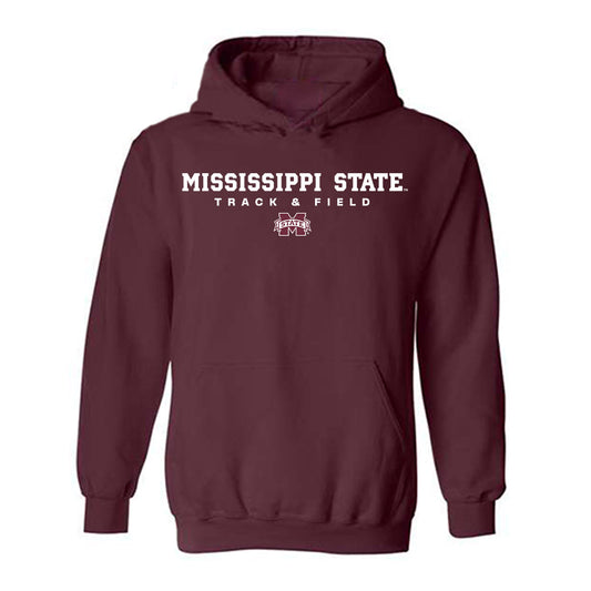 Mississippi State - NCAA Men's Track & Field : Tyler Mason - Classic Shersey Hooded Sweatshirt-0