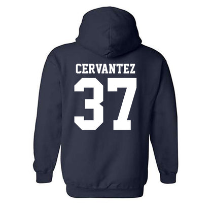 Nevada - NCAA Baseball : Takeo Cervantez - Classic Shersey Hooded Sweatshirt-1