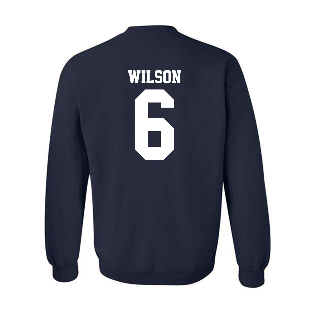 Nevada - NCAA Football : Cooper Wilson - Classic Shersey Crewneck Sweatshirt-1