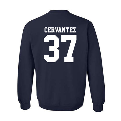 Nevada - NCAA Baseball : Takeo Cervantez - Classic Shersey Crewneck Sweatshirt-1