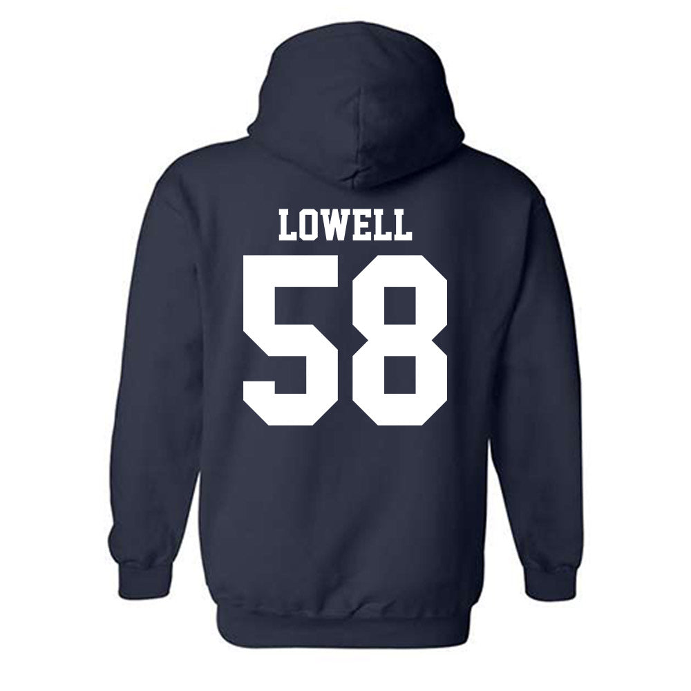 Nevada - NCAA Football : Ethan Lowell - Classic Shersey Hooded Sweatshirt