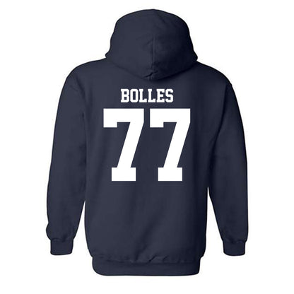 Nevada - NCAA Football : John Bolles - Classic Shersey Hooded Sweatshirt