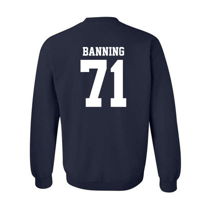 Nevada - NCAA Football : Colin Banning - Classic Shersey Crewneck Sweatshirt-1