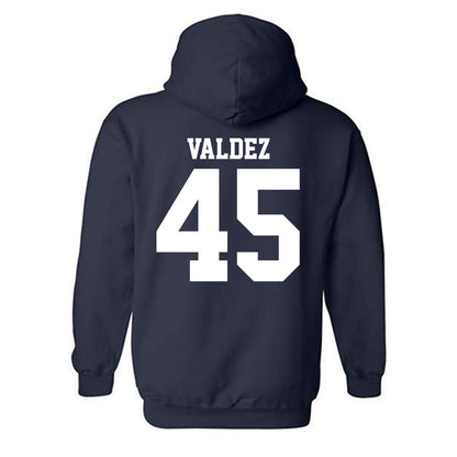 Nevada - NCAA Baseball : Eric Valdez - Classic Shersey Hooded Sweatshirt-1