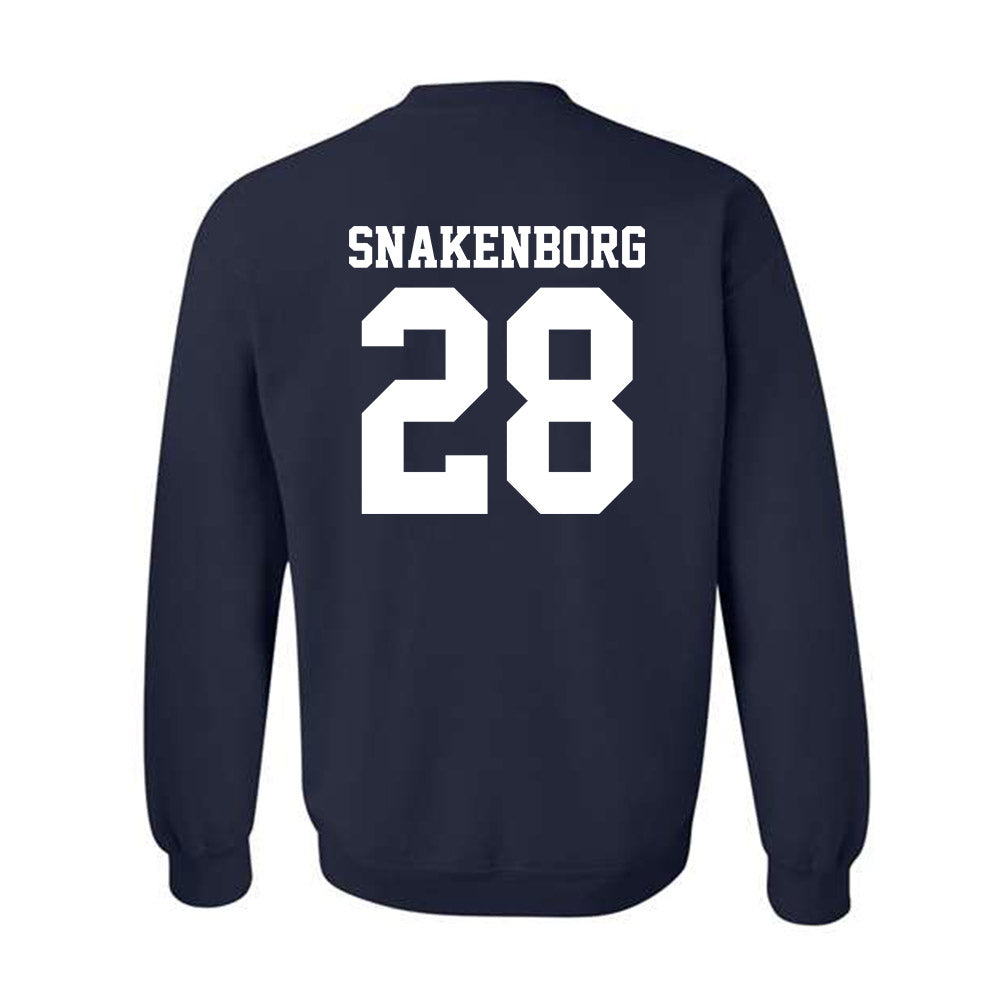Nevada - NCAA Baseball : nate Snakenborg - Classic Shersey Crewneck Sweatshirt-1