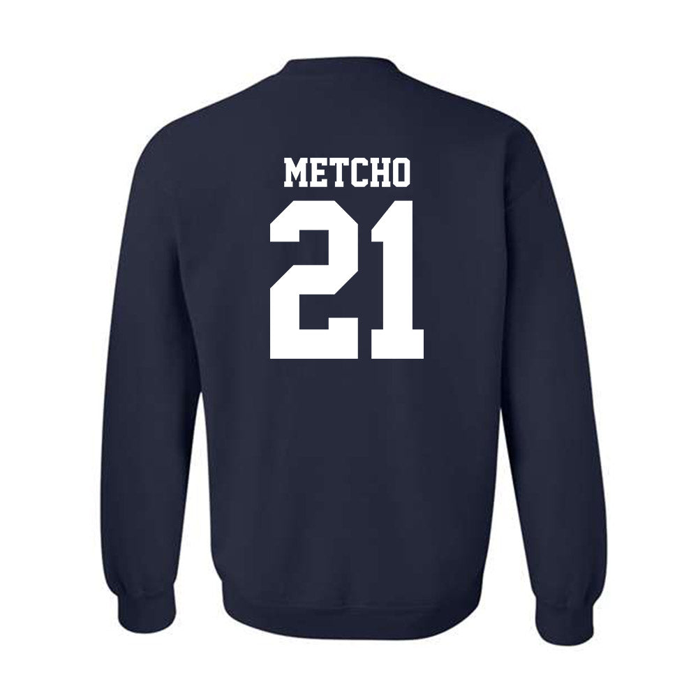 Nevada - NCAA Baseball : Jack Metcho - Classic Shersey Crewneck Sweatshirt-1