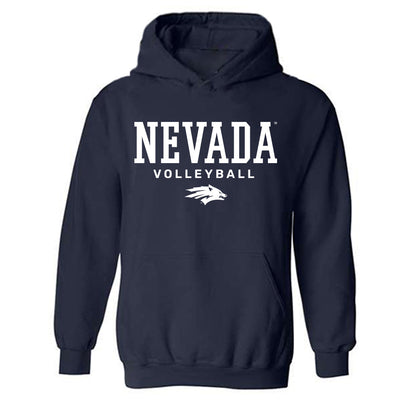Nevada - NCAA Women's Volleyball : Lara Pacheco - Classic Shersey Hooded Sweatshirt-0