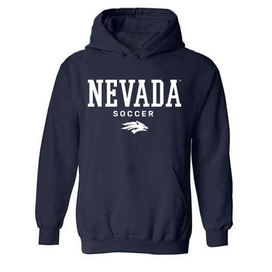 Nevada - NCAA Women's Soccer : Natalie Borba - Classic Shersey Hooded Sweatshirt-0