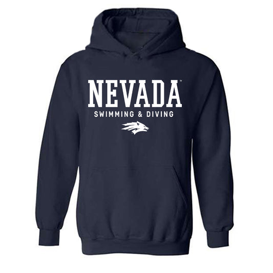 Nevada - NCAA Women's Swimming & Diving : Jennifer Griner - Classic Shersey Hooded Sweatshirt-0