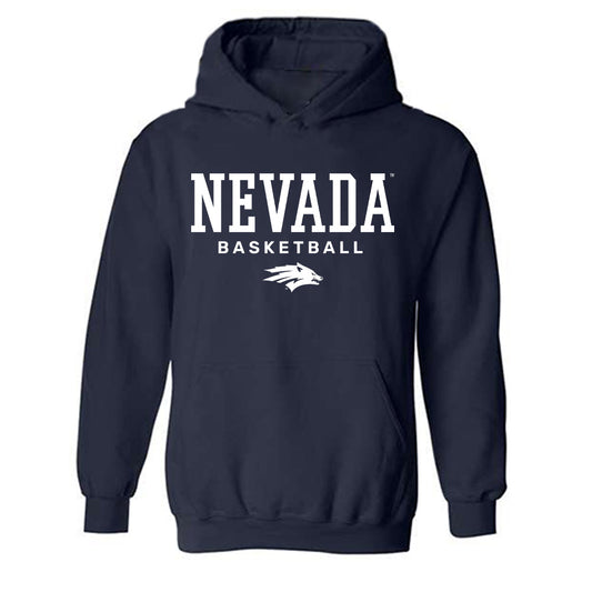 Nevada - NCAA Women's Basketball : Olivia Poulivaati - Classic Shersey Hooded Sweatshirt-0