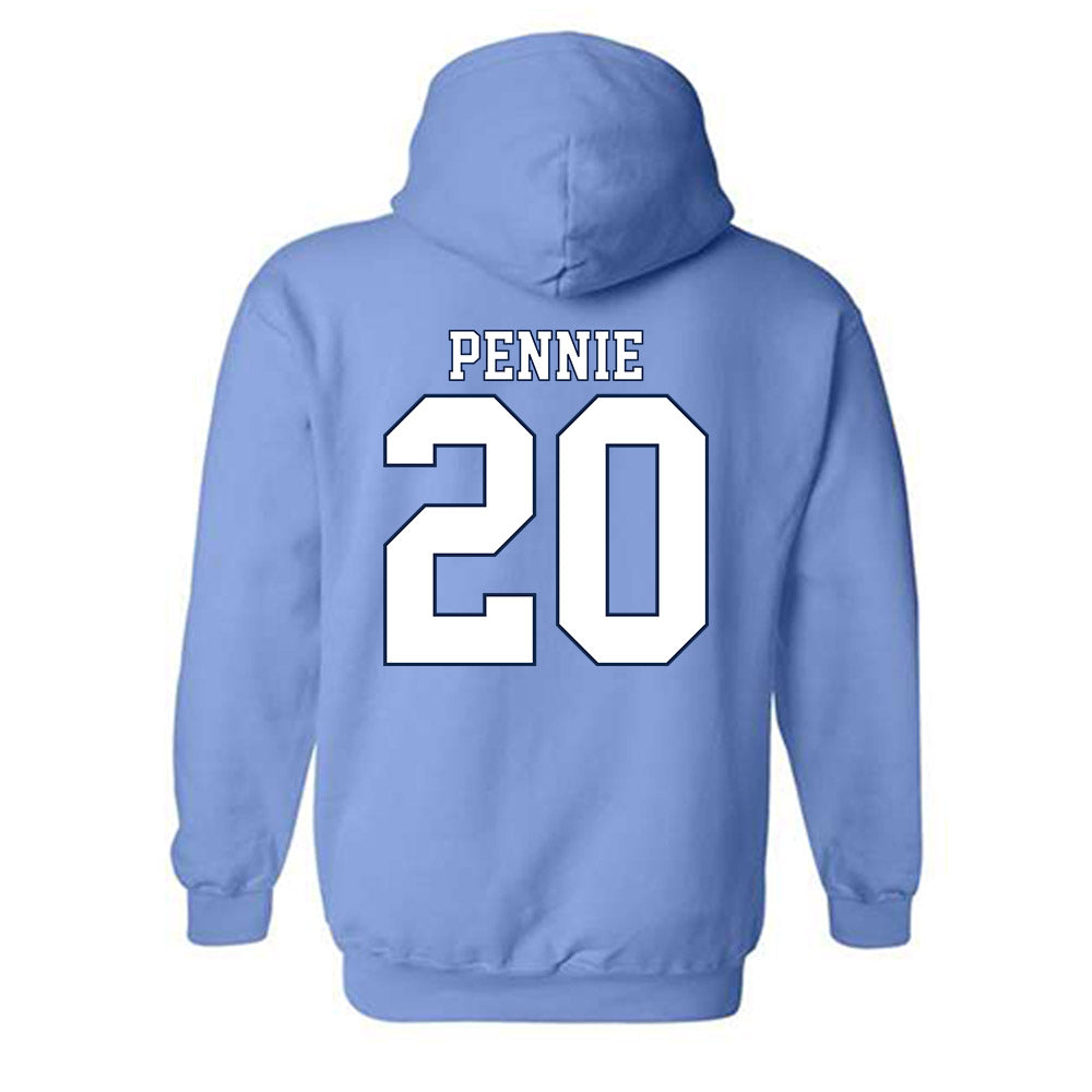 UNC - NCAA Women's Soccer : Ashley Pennie - Classic Shersey Hooded Sweatshirt-1