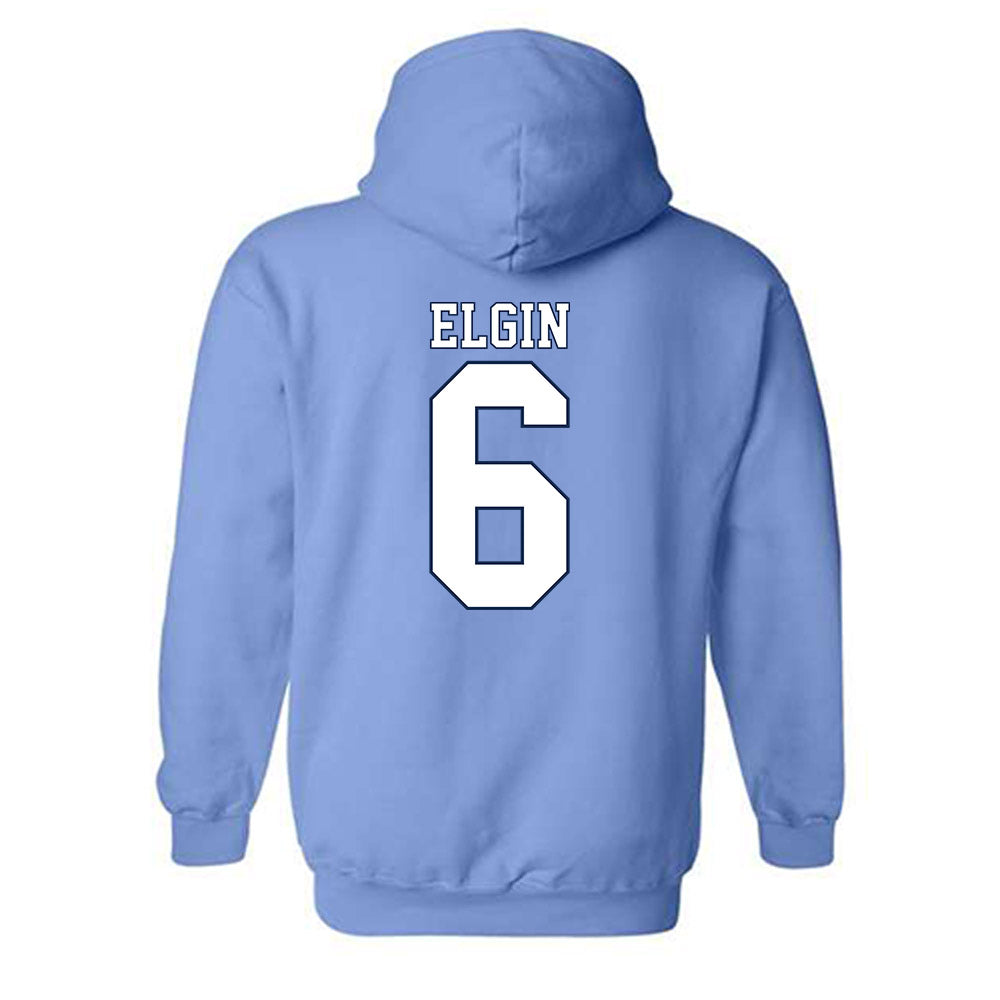 UNC - NCAA Women's Soccer : Emerson Elgin - Classic Shersey Hooded Sweatshirt-1