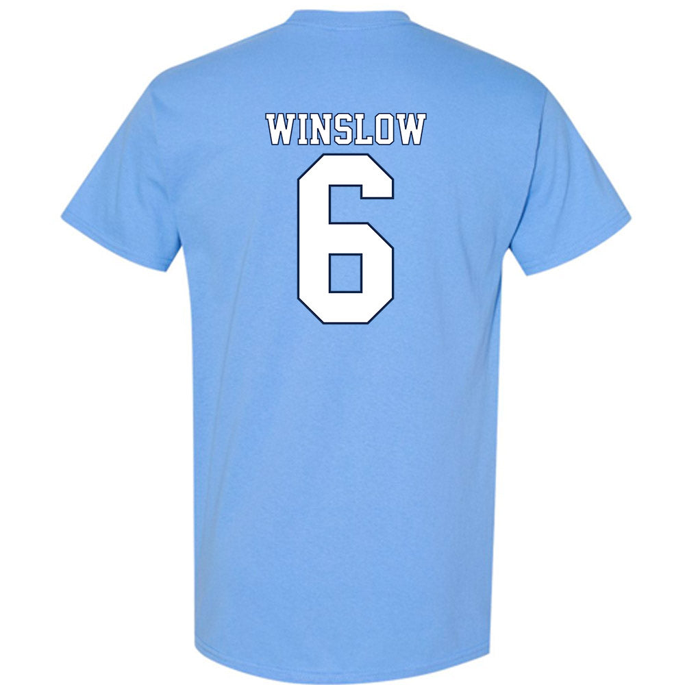 UNC - NCAA Baseball : Macon Winslow - Classic Shersey T-Shirt-1