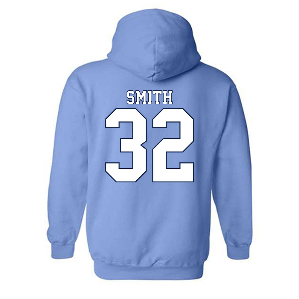 UNC - NCAA Men's Basketball : Evan Smith - Classic Shersey Hooded Sweatshirt-1