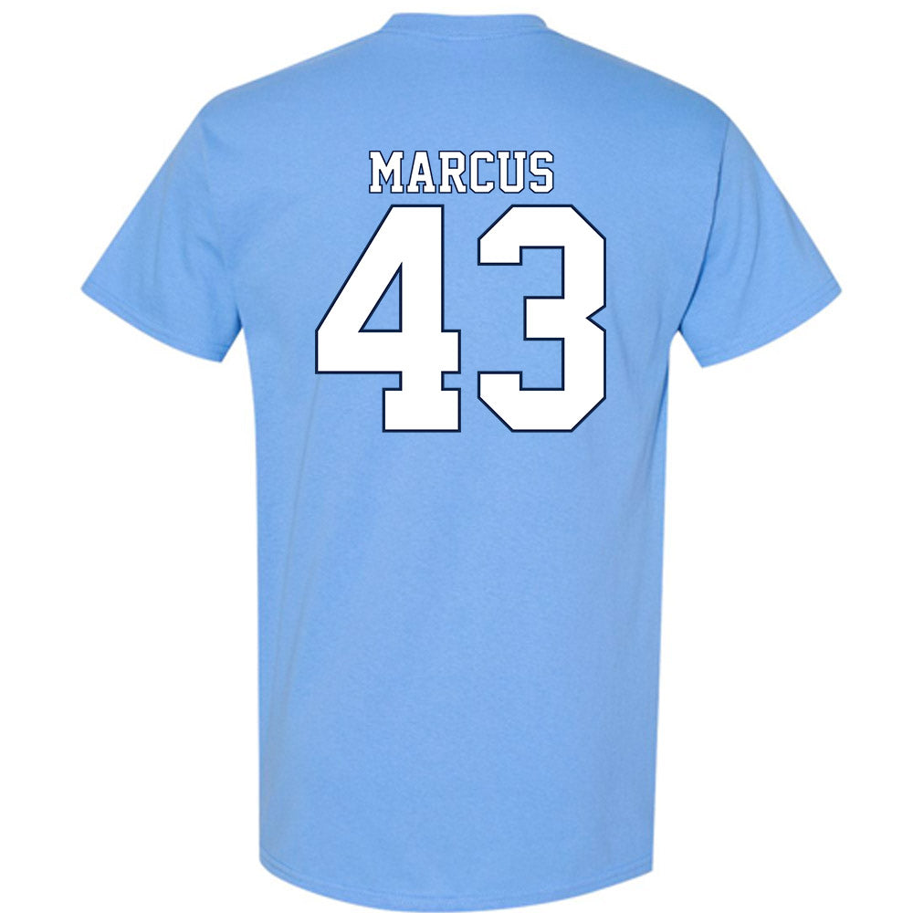 UNC - NCAA Men's Lacrosse : Josh Marcus - Classic Shersey T-Shirt-1