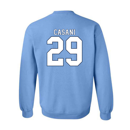 UNC - NCAA Men's Lacrosse : Henry Casani - Classic Shersey Crewneck Sweatshirt-1