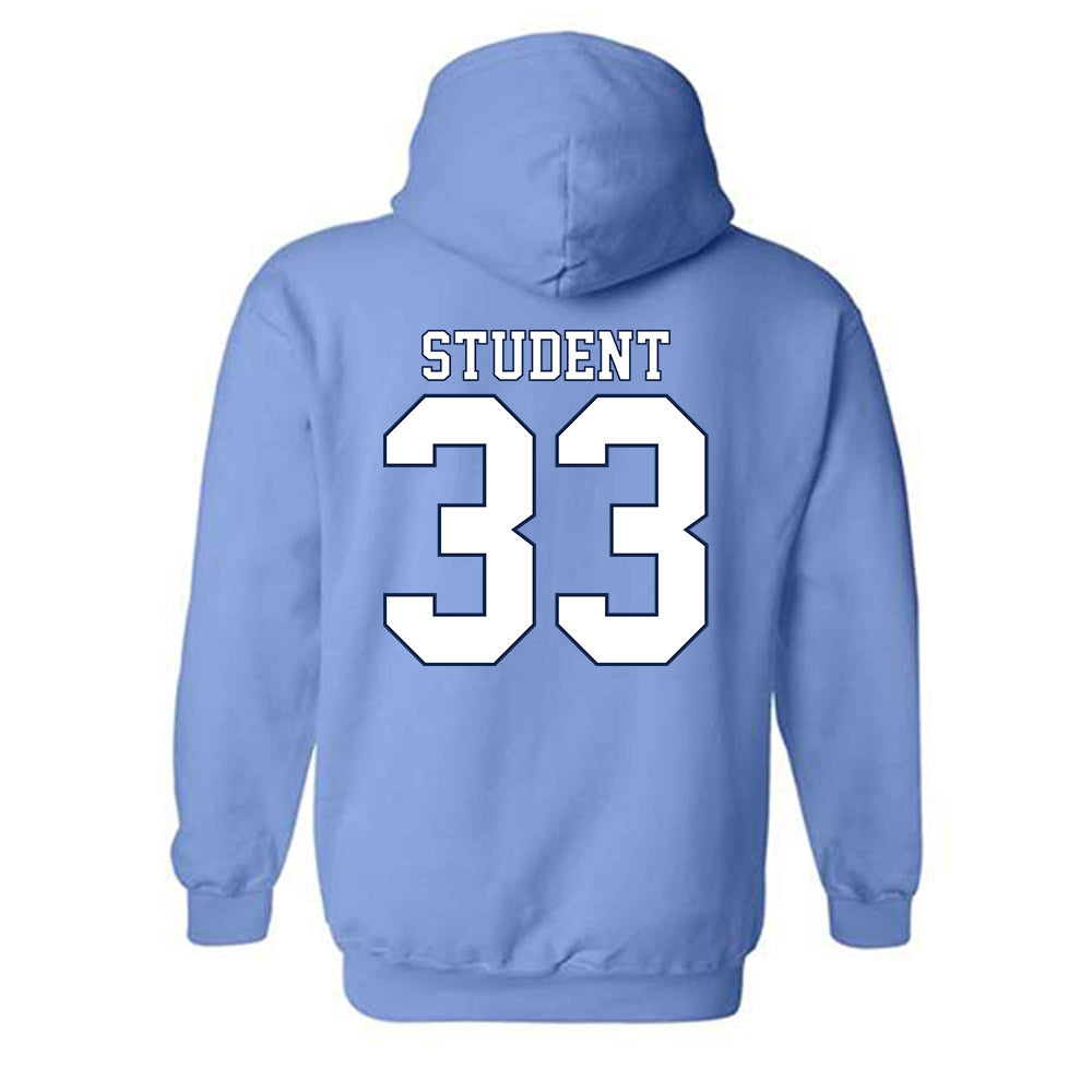 UNC - NCAA Women's Lacrosse : Sophie Student - Classic Shersey Hooded Sweatshirt-1