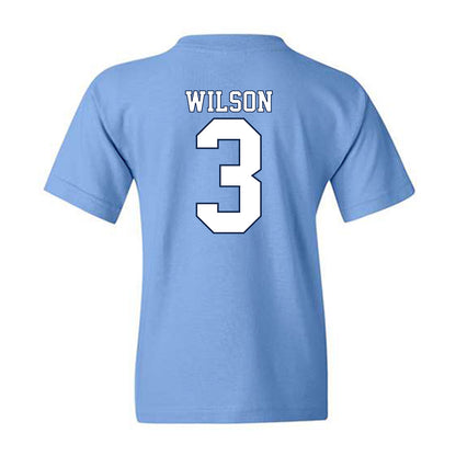 UNC - NCAA Men's Lacrosse : Brevin Wilson - Classic Shersey Youth T-Shirt-1
